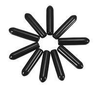 VIDOO 10Pcs Commutateur en Caoutchouc Manchon Antidérapant pour Émetteur Flysky Frsky Futaba Jr Radiolink-Noir
