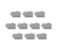 VIDOO 10Pcs Tête de Coupe de Verre de Rechange TC-90 pour Coupe-carreaux