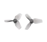 VIDOO 2 Paires 31mm 31MMX3 Hélice à 3 pales Poly Carbonate Arbre de 1mm pour Whoop FPV Racing Drone-Blanc