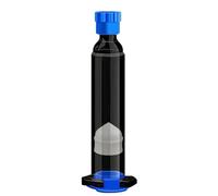 VIDOO 20Pcs Seringue Dosage Piston Adaptateur Capuchon Bouchon Tube-Noir 10CC