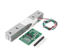 VIDOO 3pcs Kit Module HX711 + Capteur de Pesage Balance Alliage Aluminium 20kg Cellule de Charge