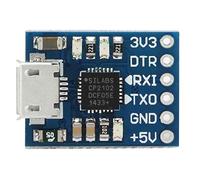 VIDOO 3Pcs Module UART CP2102 USB vers TTL/Série Téléchargeur STC pour Arduinos