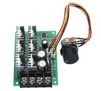 VIDOO 3Pcs Régulateur Vitesse Pompe Moteur DC PWM 9-55V 40A 2000W Contrôleur Haute Puissance 9V 12V 24V 36V 48V