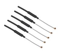 VIDOO 5Pcs 3Dbi Brass Receiver Antenna Omni Directional Ipex Port Compatible Futaba Jr Wfly