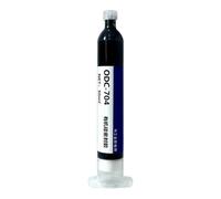 VIDOO 704B Adhésif Silicone Noir Liquide Auto-Nivelant Mastic Étanche-50ml