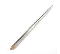VIDOO Antenne Fouet en Acier Inoxydable 2.5M pour Pac-12 JPC-7 Tige Traction 10 Sections Compatible avec Mini Buddipole