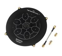 VIDOO Antenne FPV Triple Feed Patch A49T 150mm 5.8GHz 14DBi Pagoda Array pour Vol Longue Distance-Noir
