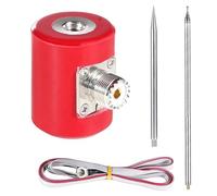 VIDOO Antenne QRP 5.6M/16.4FT 14M-30MHz 300W HF Acier Inoxydable 1/4 Longueur d'Onde pour Radio USDX