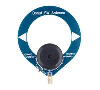 VIDOO Antenne SW Bleue Miniature Loop Plage Fréquence 4-24MHz Haute Performance pour Radios Ondes Courtes