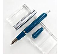 VIDOO Argent Cap Vacumatic China Fountain Pen Fine Nib 0.5Mm Cadeaux - Bleu