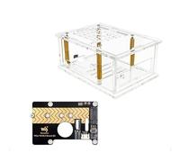 VIDOO Boîtier Acrylique pour Carte Adaptateur 5 vers M.2 avec Dissipateur Thermique Refroidissement Efficace-Boîtier + Adapter Carte