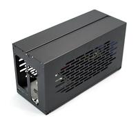 VIDOO Boîtier Coque Métal Acrylique pour Station d'Accueil GPU TH3P4G3 Châssis Graphique-Pour SFX Boîtier