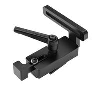 VIDOO Butée Rail d'Onglet Alliage Aluminium pour Rainure en T 30mm/45mm Limiteur Menuiserie Manuel-F45