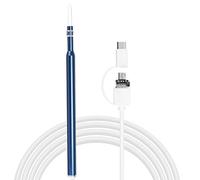 VIDOO Caméra Otoscope À Vision 5,5 Mm USB Borescope 5.5Mm avec Nettoyage USB Bleu