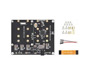 VIDOO Carte Adaptateur PCIe vers 4 Canaux M2 pour 5 Support SSD Transmission Haute Vitesse 5Gbps-Sans Chargeur