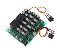 VIDOO Contrôleur Vitesse Moteur DC 10-55V 12V 24V 36V 48V 100A PWM HHO RC Commutateur Inversion Affichage LED