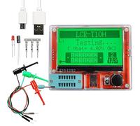 VIDOO Écran LCD Multi-mètre LCR-T10H Testeur Transistor Diode Triode Détecteur Batterie Capacité Résistance-avec Batterie