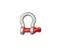 VIDOO Émerillons en D Robustes 3/8in 1-Tonne et 1/2in 2-Tonnes Résistants à la Rouille pour Chaînes Câbles Métalliques Construction Extérieur Camping-1/2 Pouce