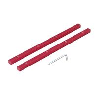 VIDOO Ensemble Connecteurs Clôture Profilé en Alliage Aluminium Type 75 pour Rail Table Défonceuse Outils DIY Menuiserie