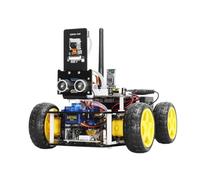 VIDOO ESP32 CAM Kit Robot Intelligent Automatisation Obstacle Ultrasons Reconnaissance Faciale pour Arduino IDE Keil5