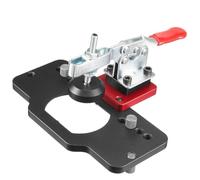 VIDOO Guide de Perçage Trou de Charnière 35MM en Alliage d'Aluminium Gabarit avec Bride-#A