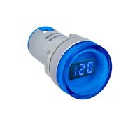 VIDOO Indicateur Tension AC 60-500V 22MM AD16-22DSV Mini Voltmètre Numérique LED Lampe Témoin-Bleu 20pcs