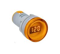 VIDOO Indicateur Tension AC 60-500V 22MM AD16-22DSV Mini Voltmètre Numérique LED Lampe Témoin-Jaune 20pcs