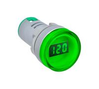 VIDOO Indicateur Tension AC 60-500V 22MM AD16-22DSV Mini Voltmètre Numérique LED Lampe Témoin-Vert 5pcs