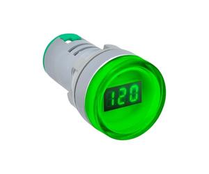 VIDOO Indicateur Tension AC 60-500V 22MM AD16-22DSV Mini Voltmètre Numérique LED Lampe Témoin-Vert 5pcs