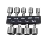 VIDOO Jeu de Douilles Magnétiques Queue Hexagonale Tournevis Électrique Insertion de Vis-9Pièces