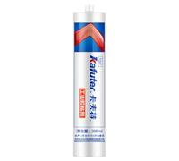 VIDOO Kafuter K-5709 Composé Adhésif Étanche Autonivelant, Colle Mastic Isolant Souple pour Plexiglass et Acrylique - 300ml