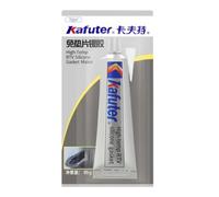 VIDOO Kafuter K-583 Adhésif Pâte Silicone Gris Argent, Colle Réparation Joint Anti-Vibration pour Équipement Mécanique et Électronique - 85g