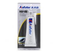 VIDOO Kafuter K-583 Colle Pâte Silicone RTV Argent 85g, Adhésif Joint Étanche pour Couvercles à Forte Vibration de Moto et Moteur