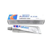 VIDOO Kafuter K-583 Colle Silicone RTV Gris, Adhésif Joint à Prise Rapide pour Boîtes de Vitesses et Carters Automobiles - 55g