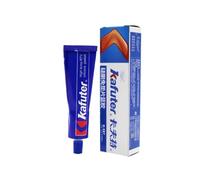 VIDOO Kafuter K-587 Adhésif Silicone Bleu, Colle Pâte Joint Séchage à Température Ambiante pour Surfaces Planes et Pièces de Machine - 55g