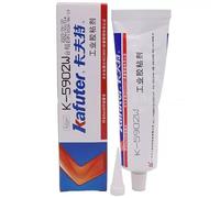 VIDOO Kafuter K-5902W Vernis Adhésif de Protection Diélectrique Blanc, Colle Isolante Étanche pour Adaptateurs Secteur - 100g