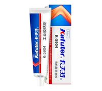 VIDOO Kafuter K-5904 Colle Silicone RTV Transparente, Adhésif Joint Étanche Séchage Rapide pour Phares LED et Feux de Voiture - 100g