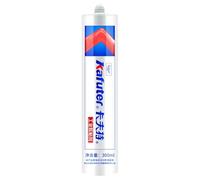 VIDOO Kafuter K-5904B Adhésif d'Enrobage Noir Non Corrosif, Colle Silicone Haute Température pour Plastiques ABS, PC et PA - 300ml