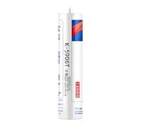 VIDOO Kafuter K-5906T Colle Silicone Semi-Transparente, Adhésif Joint de 6mm pour Circuits de Réfrigérateur et Micro-ondes - 300ml