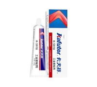 VIDOO Kafuter K-5918 Adhésif Fixation Faisceaux sans Odeur 100g, Colle d'Étanchéité Étanche pour Aimants de Moteur - Blanc