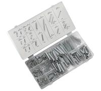 VIDOO Kit d'Outils de Ressort 200pcs avec Ressorts de Compression Extension Assortiment de Ressorts en Acier Portable avec Étui de Rangement pour Réparations DIY