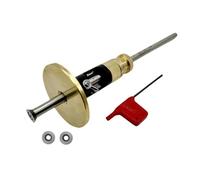 VIDOO Kit Traceur Jauge Marquage à Molette avec 10 Coupeurs Rechange Outil Menuiserie Barre Métallique Solide-Traceur + 2 Pièces Lame