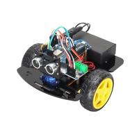 VIDOO Kit Voiture Robot Intelligent 2WD pour ESP8266 ESP12E D1 Wifi Carte Programmation Arduino Électronique