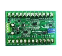 VIDOO Module Capteur Température PT100 RTD 8ch DC 8-30V PTA8D08 RS485 Collecteur Résistance Thermique -40~500C-B Seulement Carte