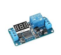 VIDOO Module Commutateur Contrôle Minuterie Délai Numérique Affichage LED DC 12V PLC