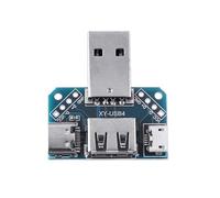 VIDOO Module Convertisseur USB Adaptateur Mâle vers Femelle Micro Type-C 4P 2.54mm USB4