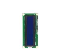 VIDOO Module Écran LCD1602 IIC I2C 1602 LCD1602A Bleu Jaune Vert avec Rétroéclairage-1602 Bleu Écran 20pcs