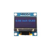 VIDOO Module LCD 0.96 Pouce Communication I2C IIC Affichage 128 * 64 pour Arduiino-Bleu 20pcs