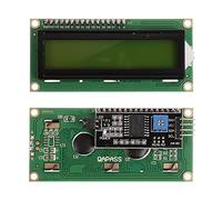 VIDOO Module LCD 1602 HW-060B 5V Écran Jaune-Vert Interface IIC I2C Carte Adaptateur Affichage-3pcs