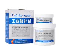 VIDOO Pâte de Soudure à Froid Haute Résistance 500g, Gel de Scellement Structurel AB pour Bride, Mastic de Remplissage de Machine Anti-Vibration Pâte